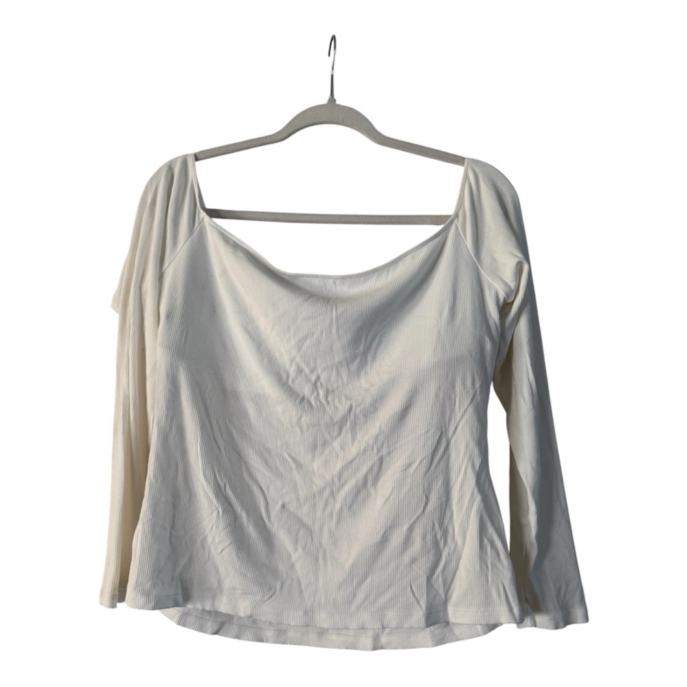 HALARA Off-Shoulder Long Sleeve Top - Picture 2 of 2